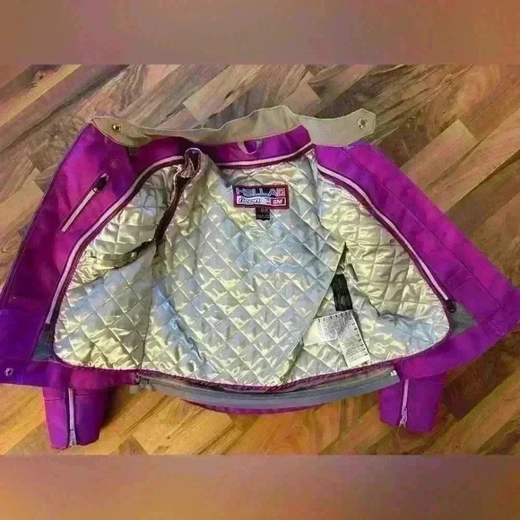 Purple Icon riding jacket ladies Hella  2 size small - Picture 4 of 4